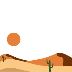 Desert Illustration 