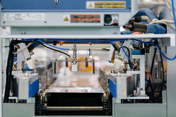 machine in factory,production line industry