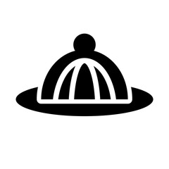 canada hat solid icon style