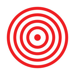 red target, dart board, goal, challenge, objective