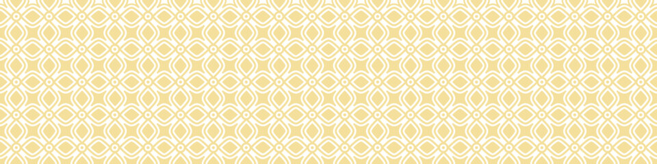 Seamless gold pattern on a white background. Golden weave. Illustration for backgrounds, banners, advertising and creative design