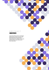 Vector abstract colorful colourful modern geometric shapes background