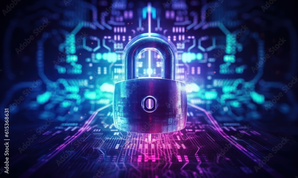 Aufkleber cyber security networks, data protection, user privacy encryption, personal information security. ge