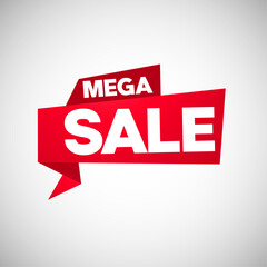 Fototapeta premium sale bubble, Mega sale label