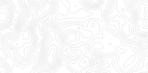 Abstract pattern with lines. Abstract sea map geographic contour map and topographic contours map background. Abstract white pattern topography vector background. Topographic line map background.