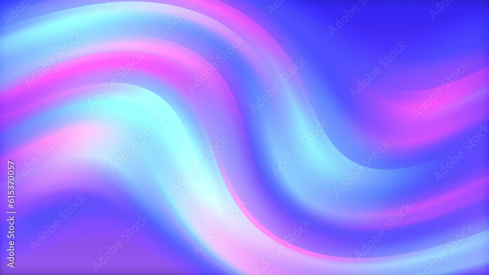 Poster motion flow wavy elements with seamless loop. abstarct smooth motion background.