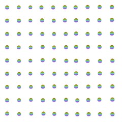 Background of polka dot round