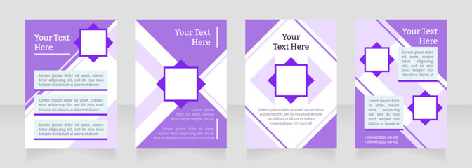 Business strategy blank brochure layout design. Organization vision. Vertical poster template set with empty copy space for text. Premade corporate reports collection. Editable flyer paper pages