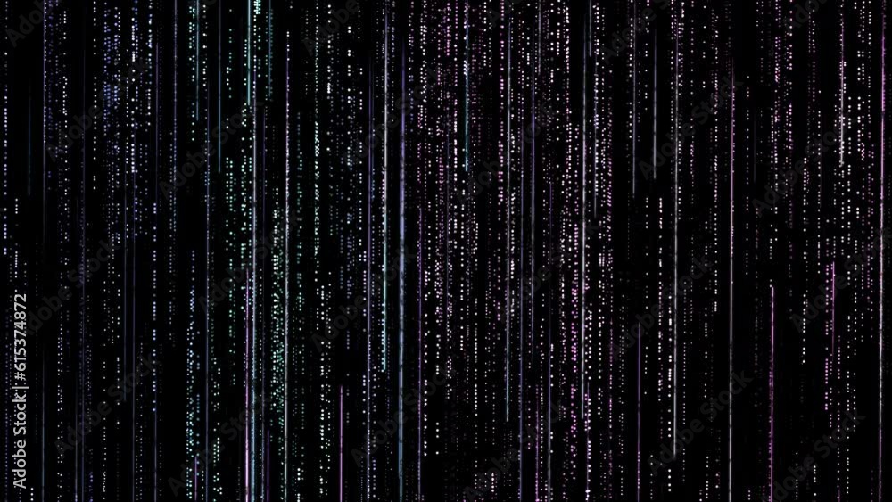 Poster motion of digital data flow throght the golobal internet. concept of abstract of a big data streams.