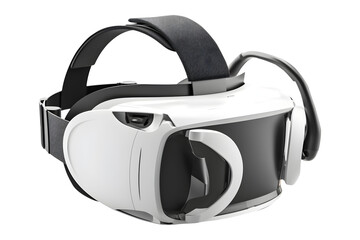 VR headset virtual reality goggles. generated AI