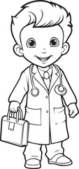 educational coloring pages for kids,doctor character coloring page profession drawings profession coloring pages iso size ready print,doctordrawing