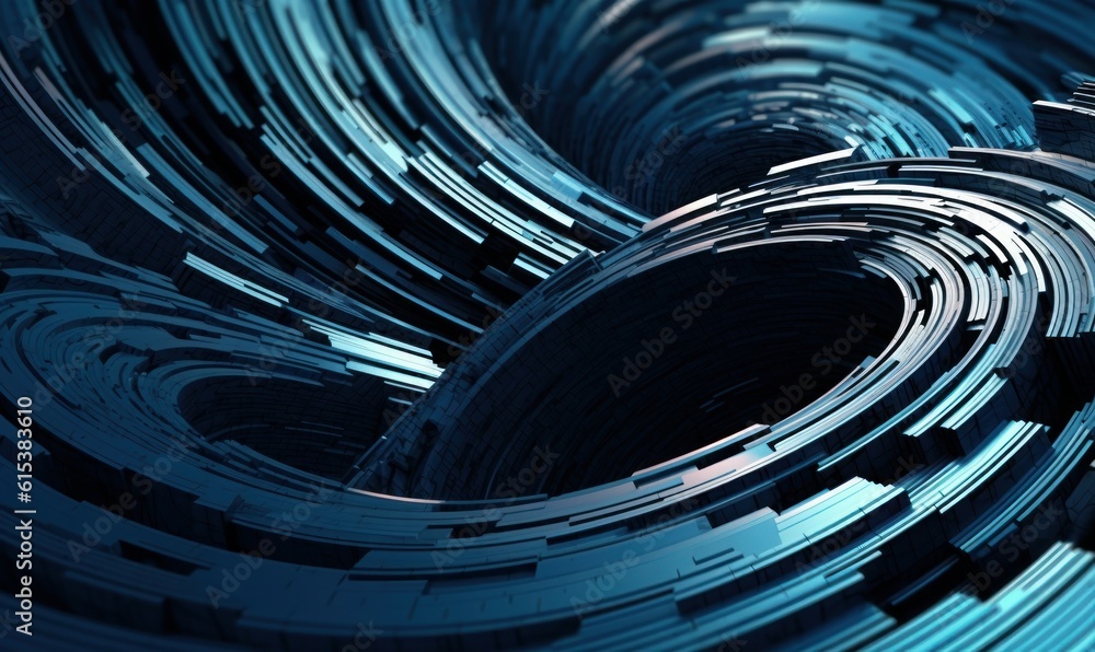 Poster abstract technology background, global network connection and communication concept. generative ai