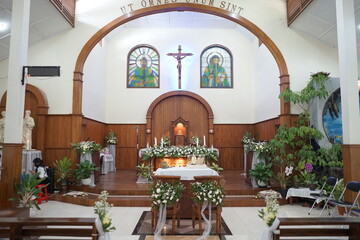 interior of the church of the holy sepulchre