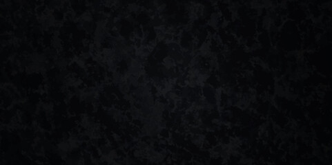 Dark black stone wall grunge backdrop texture background. monochrome slate grunge concrete wall black backdrop vintage marbled textured border background.	
