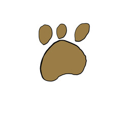animal paw print