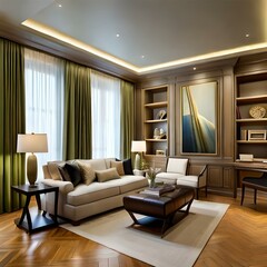 Fototapeta premium modern living room