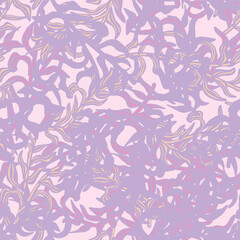 Obraz premium Colourful Tropical Leaf Seamless Pattern Design