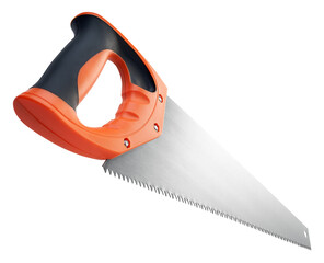 Hand saw isolated