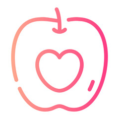 apple gradient icon