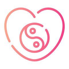 relaxation gradient icon