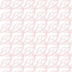 UFO and Aliens pattern for wallpaper, wrapping paper, or texture