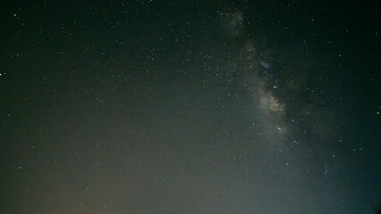 Night sky milky way galaxy, Nature background.