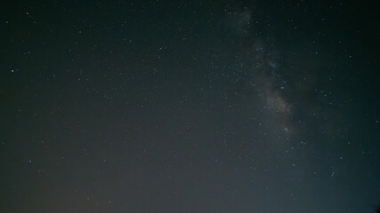 Night sky milky way galaxy, Nature background.