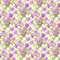 Naklejka premium pattern with flowers