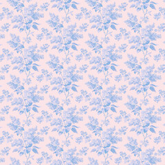 snowflakes on blue background