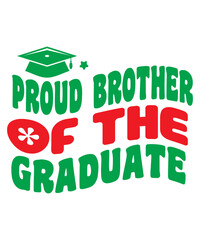 Proud Brother Of The Graduate Retro SVG