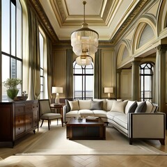 Fototapeta premium interior of a house