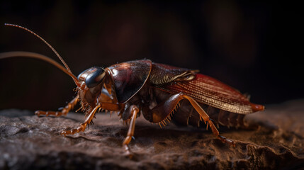 Unveiling the Secrets of Cockroaches, macro. Generative AI