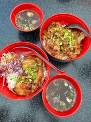 chicken curry with rice
