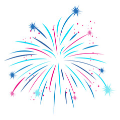 fireworks illustration