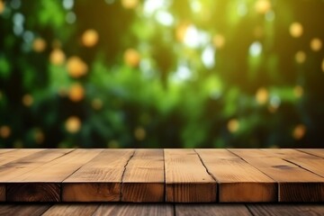 Romantic Red Heart-shaped Book Empty Wooden Table, Generative AI