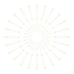 Obraz premium fireworks illustration