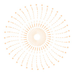 Obraz premium fireworks illustration