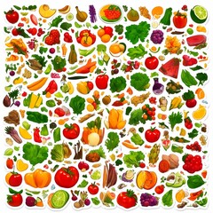  background with fruits