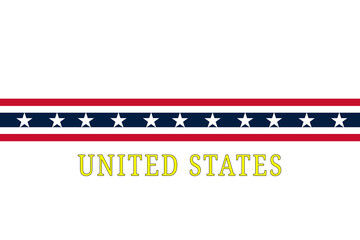 united states, graphics with the colors of the American flag. presidential elections, Memorial Day, Independence Day. Stars and Stripes pattern, colored like the US flag. 