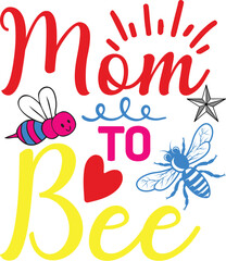 Bee Sublimation Design