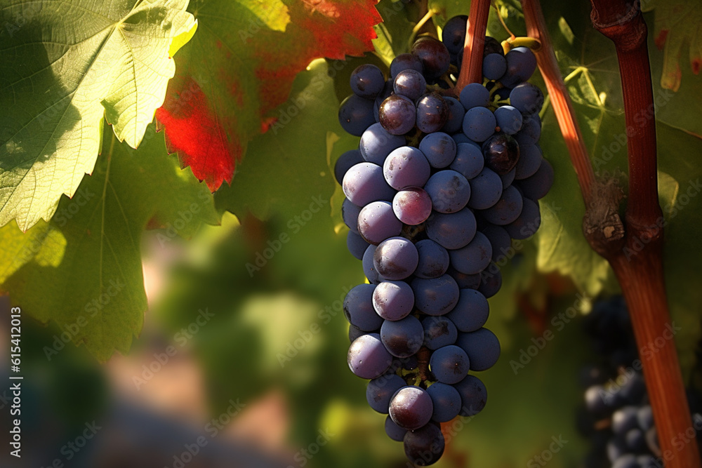 Poster nebbiolo is an italian red wine grape that is the star of wines like barolo and barbaresco. generati