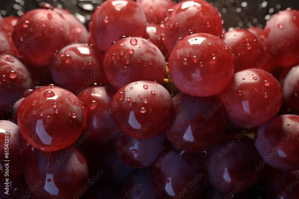 Poster gamay is a red wine grape that is best known for its role in producing beaujolais wines. generative 