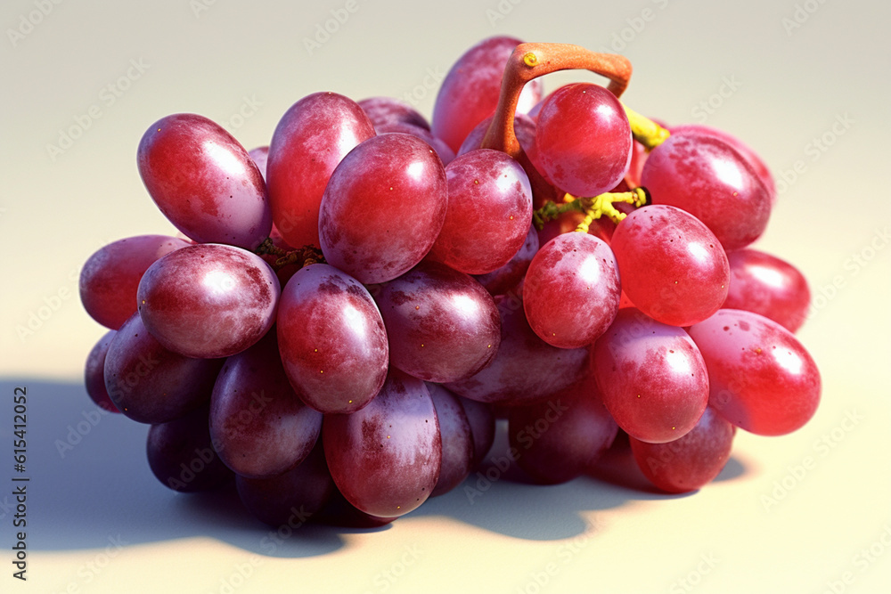Poster gamay is a red wine grape that is best known for its role in producing beaujolais wines. generative 
