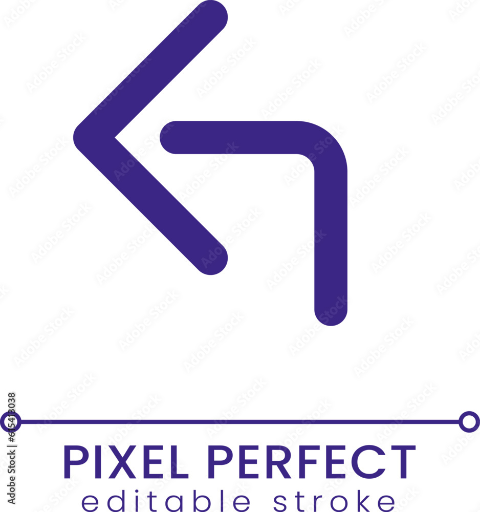 Poster reply arrow pixel perfect rgb color ui icon. send response. social network. simple filled line eleme