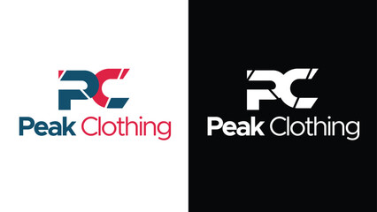  PC MONGRAM LOGO, Pc letter mark logo, pc monogram logo, symbol, icon, design, logo, vector