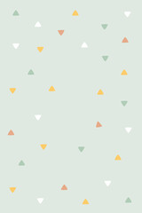 Abstract Triangles Background