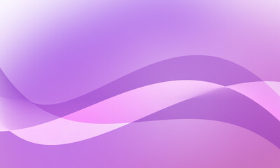 abstract violet purple curves lines with smooth gradient background
