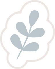 Floral Branch Sticker