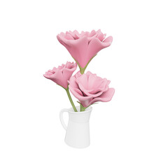 Flowers 3D Illustration Pack