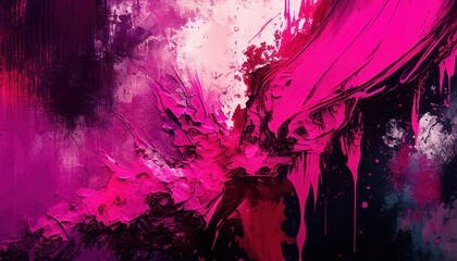 Obraz premium Abstract pink watercolor paint texture, ink art pattern backdrop 